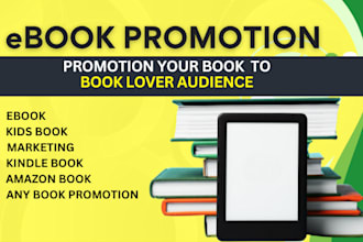 promote and advertise free kindle ebook or book at website