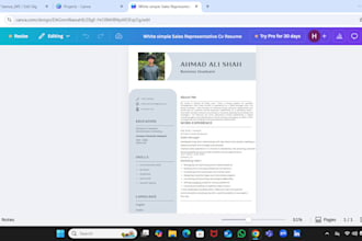 create professional resume and linkedin profile optimization