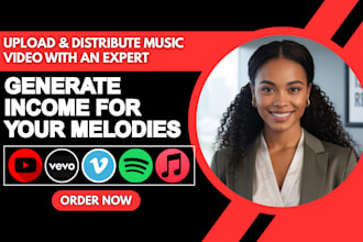 distribute and upload your music video on vevo, distrovid and vimeo
