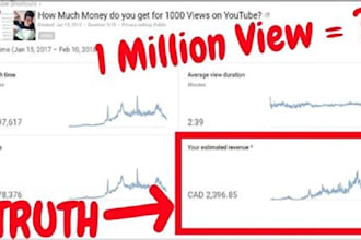 shoutout youtube video promotion to over 1 million people to boost views, subs