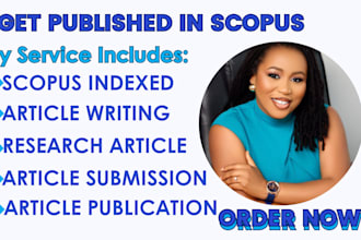 rewrite and publish research article in peer reviewed journal scopus indexed