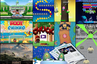 do interactive 2d multiplayer minigame, web3, phaser 3 game, html5 game, unity