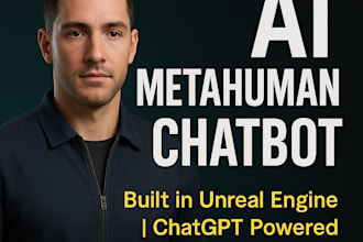 build ai metahuman npc chatbots in unreal engine with 3d web integration