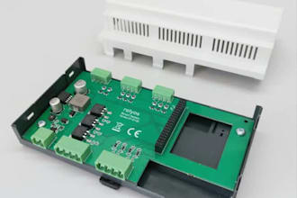 design pcb enclosure, 3d case for electronics, pcb product case for 3d printing
