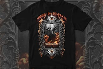 make dark aesthetic streetwear tshirt graphics