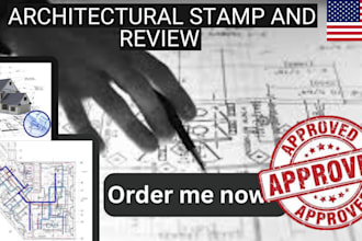 deliver stamped structural plans for city permits