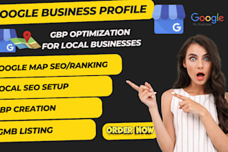 create google my business profile optimization gbp listing local seo map ranking