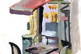 use watercolor as a medium to create what you want