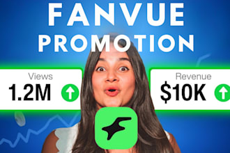 grow fanvue subscriber, ai fanvue promotion, onlyfans promotion via social media