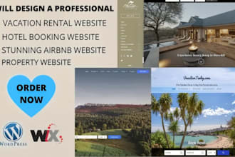 build a vacation rental or airbnb booking website with lodgify or wordpress