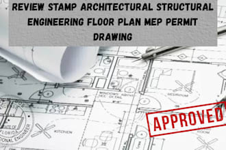 pe stamp architectural structural engineering floor plan map permit drawing