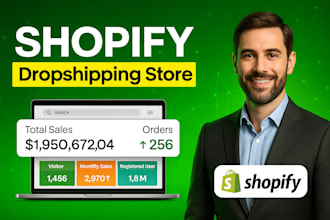 design, redesign profitable pet products dropshipping shopify store
