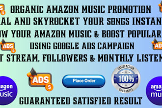 do best amazon music promotion using google ads campaign