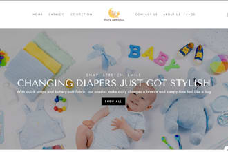 design baby clothing website baby apparel store baby clothing dropshipping store