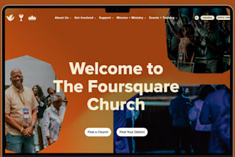 build church website charity website ministry website nonprofit church website