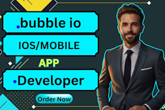 bubble io, bubble developer, bubble app, bubble website, mobile app, adalo mvp