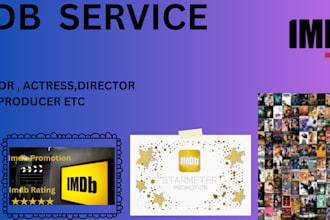 promote your imdb movie with rating create and update pages for your tv show