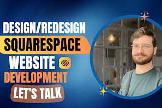 build squarespace website design, revamp online store website development