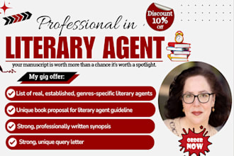 genuine approval literary agent for book novel, write synopsis, query letter