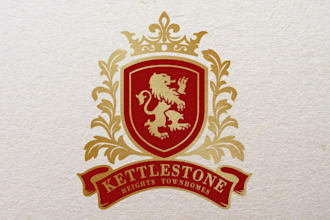 create family crest, logo, heraldic shield or coat of arms