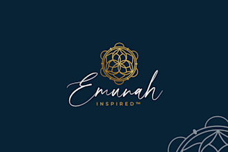 design clean and minimalist spiritual or esoteric logo