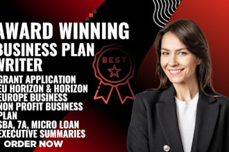 do business plan for uk grant, uk horizon, eu funding, nonprofit grant, sba loan