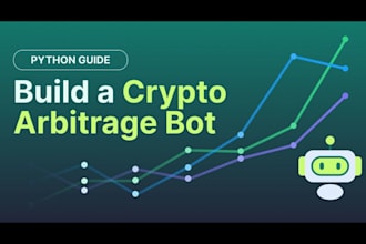 set up strategy or code trading bot using python, arbitrage bot, ai trading bot