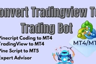 convert tradingview pine script to mt4, mt5, thinkorswim, quantower ninjatrader8