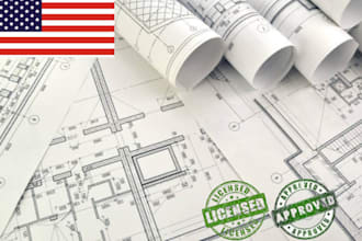 draw 2d floor plan site plan, elevation, roof plan, mep, city permit engineering