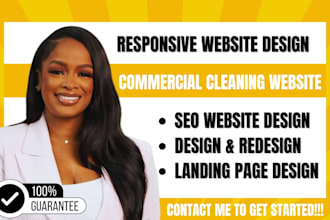 build commercial cleaning website, house, office cleaning, booking koala website