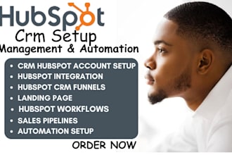 set up your hubspot CRM, workflows, automation, ghl virtual assistant ghl expert