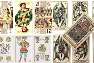 politician card tarot oracle affirmation flash drinking tarock playing card game