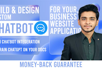 build and design custom ai chatbot gpt for your website