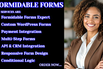 create or fix wordpress forms using formidable forms pro