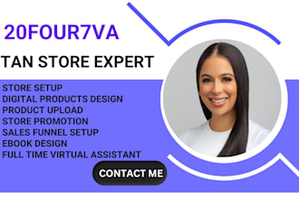 setup and design stan store and upload digital products for your stan store stan