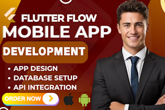 develop flutter flow app flutter app firebase app for ios and android