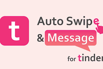 build tinder bot, dating bot, auto swipe bot, chat bot, volume bot, hinge bot