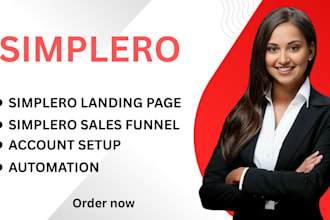 setup simplero website simplero landing page simplero design simplero campaign