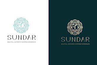create a mystical, spiritual, geometric logo design