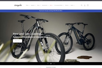 design bicycle shopify store bicycle website bike shopify store bike website