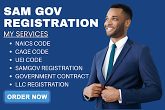 do sam gov registration llc registration uei cage code nalcs code mbe 501c3