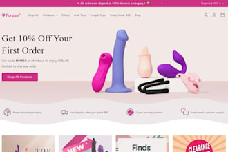 build sexy adult toys website vibrator website sex toy ecommerce website
