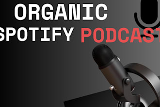 do organic spotify podcast promotion to USA,UK audience to increase downloads