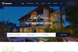 design vacation rental website vacation website hotel booking airbnb website
