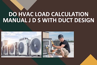 do hvac load calculation manual j d s with duct design title 24