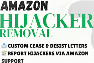 remove amazon hijackers fast brand protection  and recovery