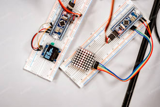 do arduino programming, esp32, circuit design, iot, pcb design and projects