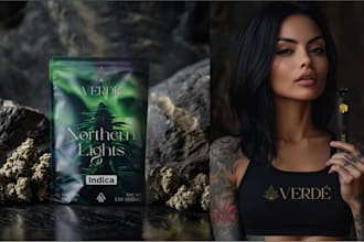 create premium cannabis branding and packaging design
