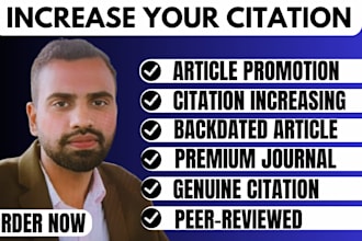 increase citations and h index on google scholar peer review journal