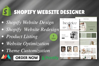design sleek online boutique store design shopify clothing and fashion website